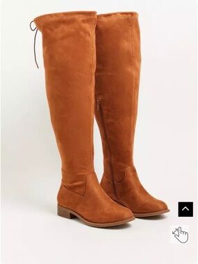 Stretch Flat Over The Knee Boot (WW)